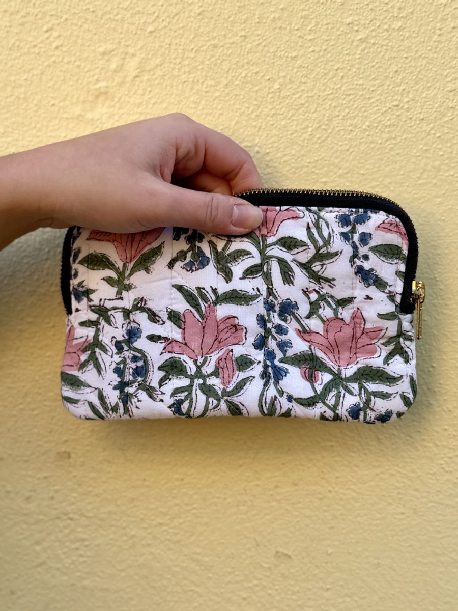 Blockprint clutch - Dorte