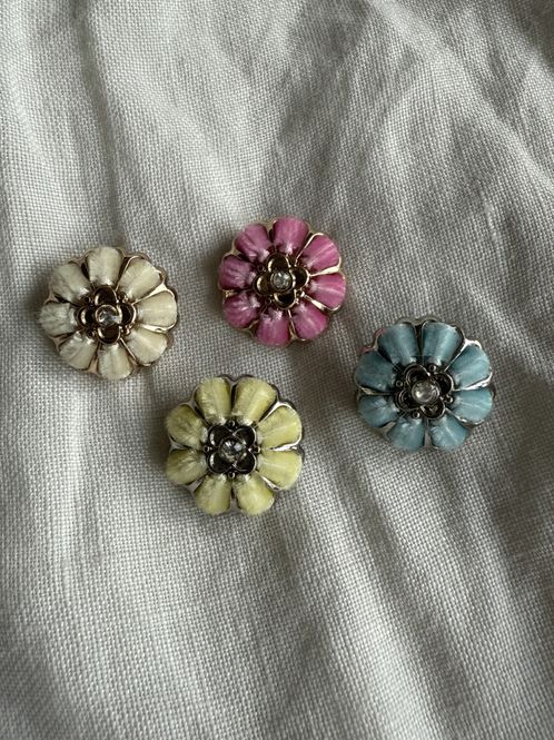 Hovedbilde Blomsteknapper i fløyel