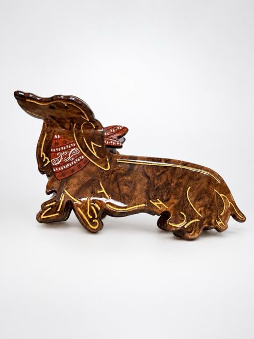 Hovedbilde Dachs - med skjerf