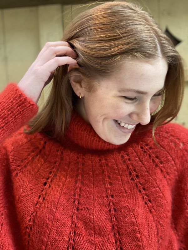 Silk Mohair - Blodappelsin SM090