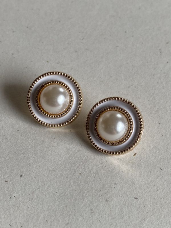 Elegante perleknapper - små