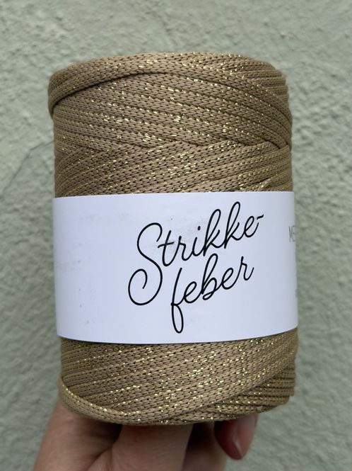Hovedbilde Mere Snor Glitter - #10 Beige og gull