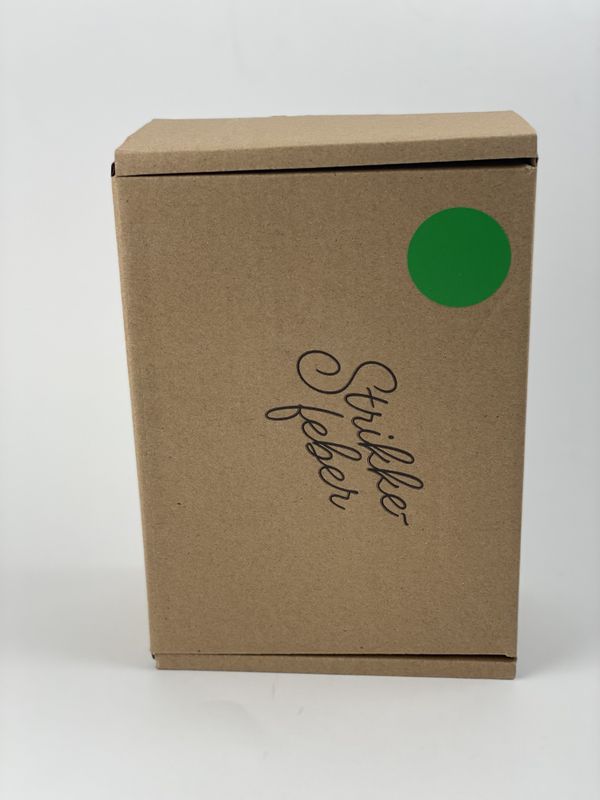 Rundpinnemappe enkel - Grønn