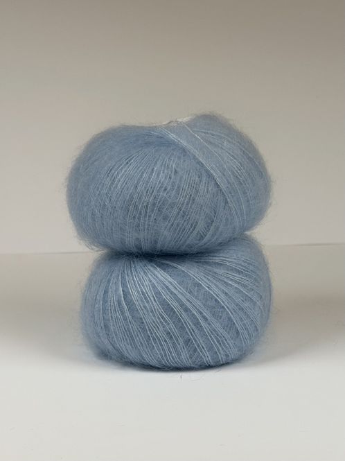 Hovedbilde Silk Mohair - Lys Blå SM308