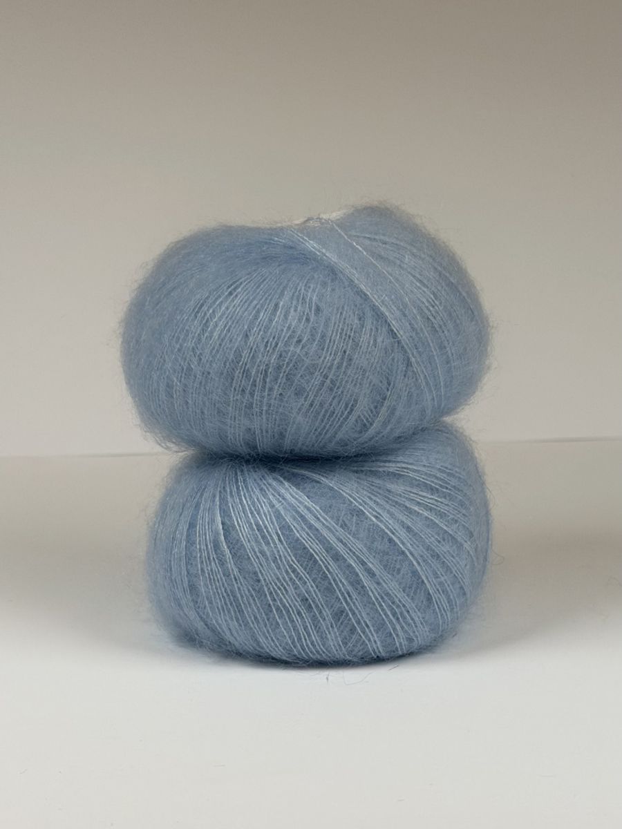 Silk Mohair - Lys Blå SM308