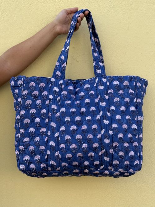 Hovedbilde Taran - weekend bag blockprint