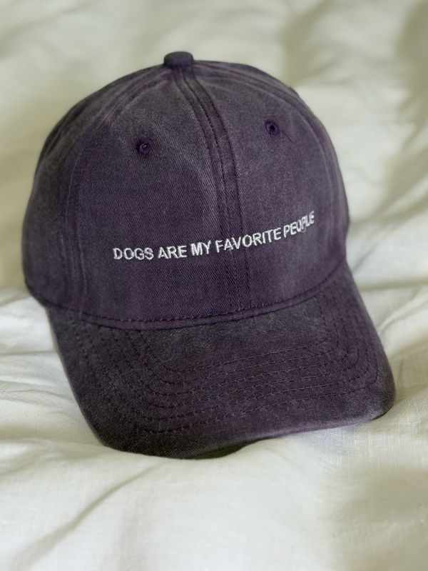 Dogs are my favorite people - caps