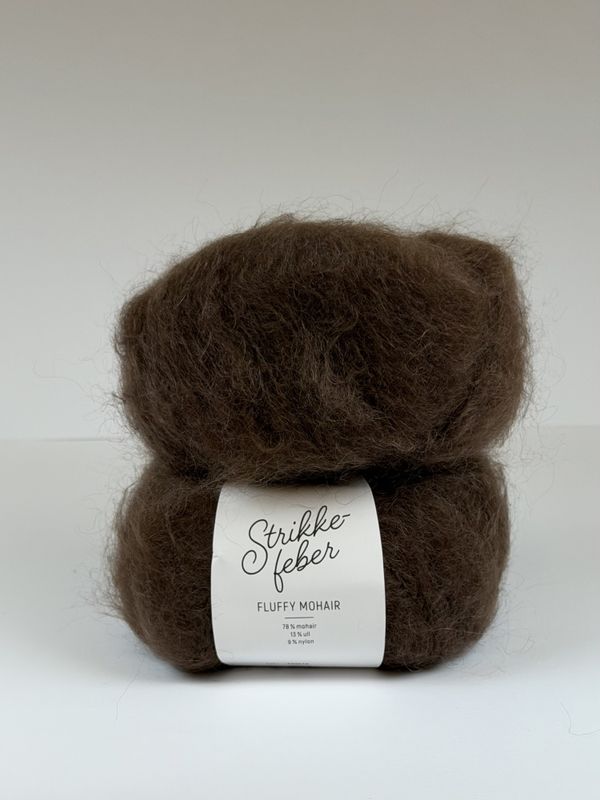 Fluffy Mohair - Sjokolade FM916