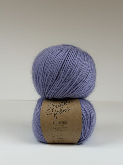 Hovedbilde Re-merino - Lavendel RM172
