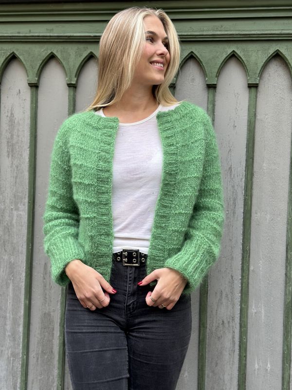 Striper på tvers cardigan