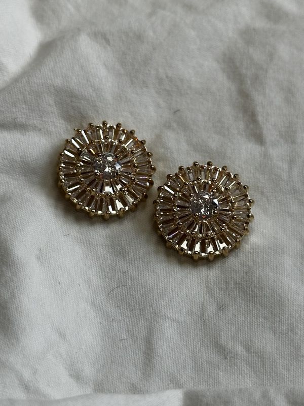 Nydelige Bling bling knapper - Gull