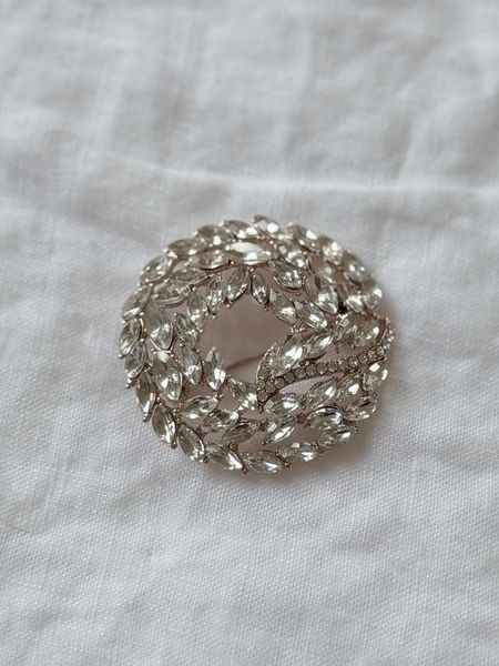 Hovedbilde Elegant brosje - krystall