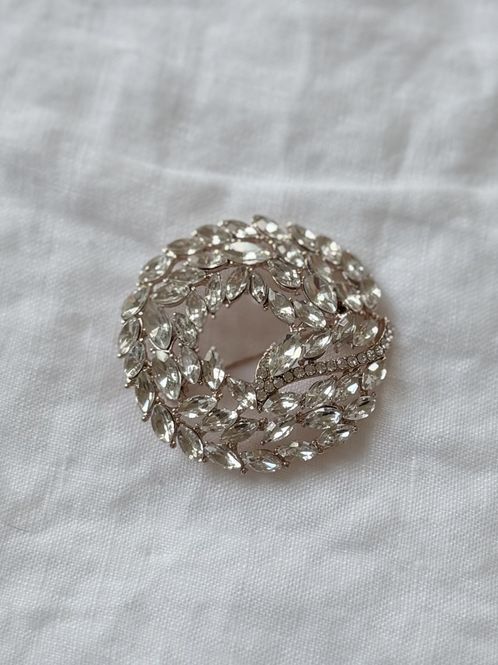 Hovedbilde Elegant brosje - krystall