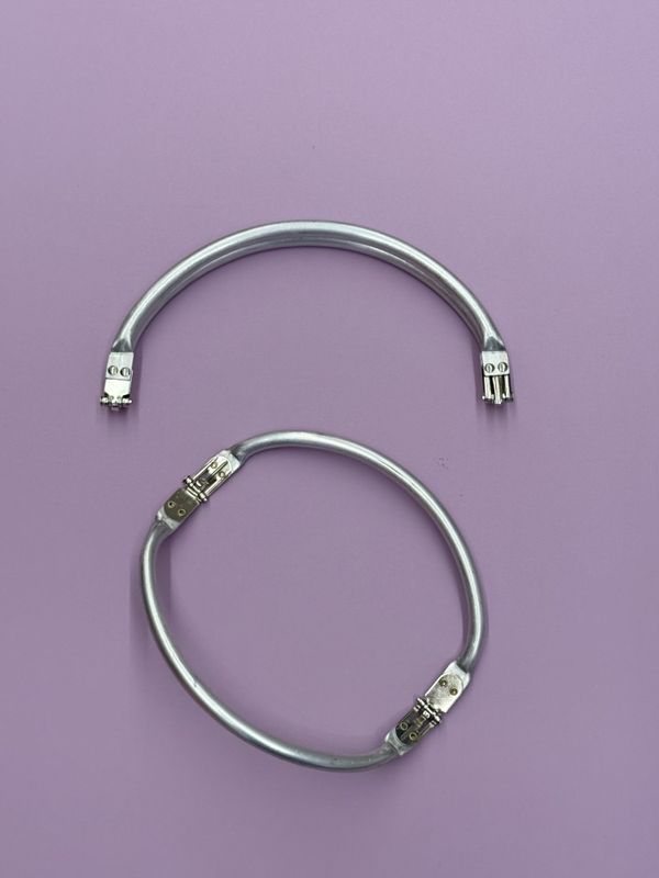 Buet ramme til veske - 23 cm