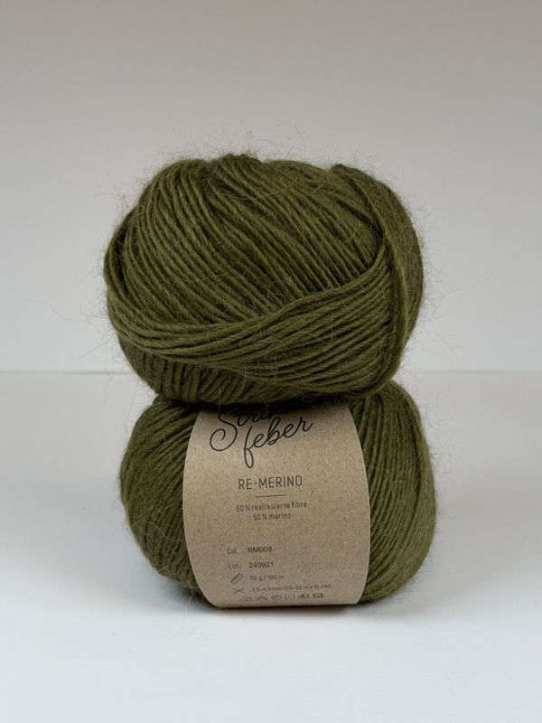 Re-merino - Oliven RM009