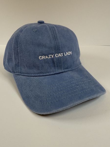 Hovedbilde Caps - Crazy Cat Lady - Blå