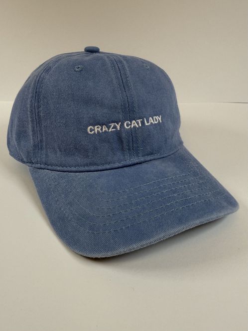 Hovedbilde Caps - Crazy Cat Lady - Blå