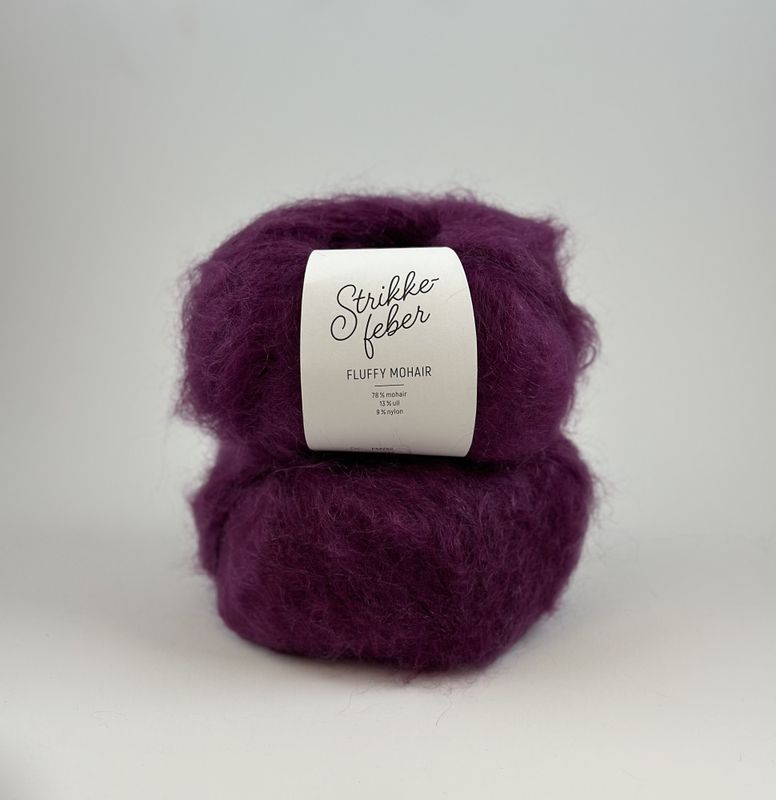 Fluffy Mohair - Plomme FM252