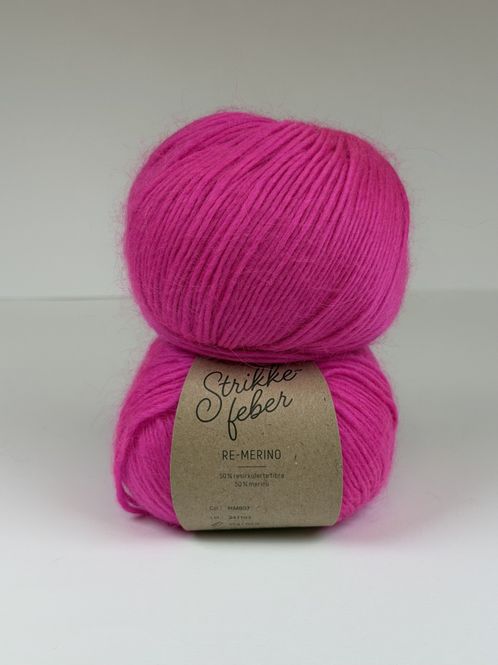 Hovedbilde Re-merino - Neonrosa RM807