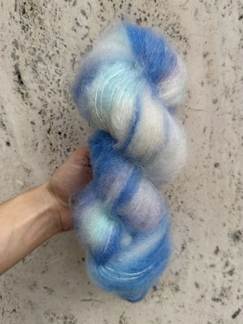 Hovedbilde Fat Mohair - Kornblomst