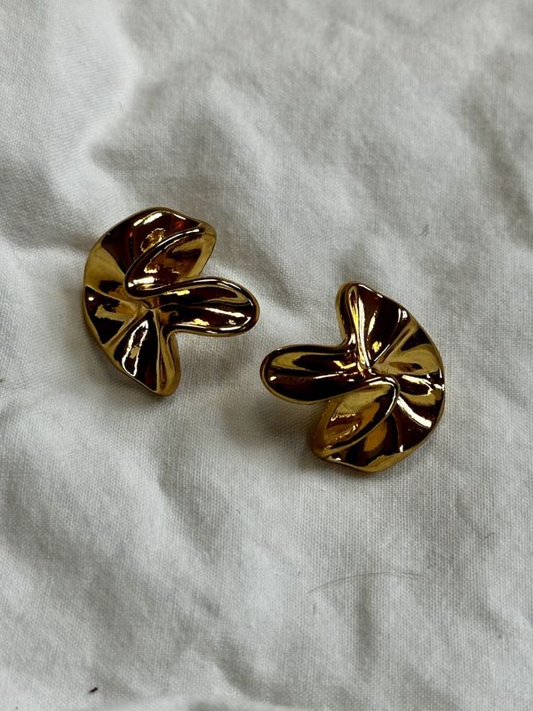 Lykke knapper 18mm - gull