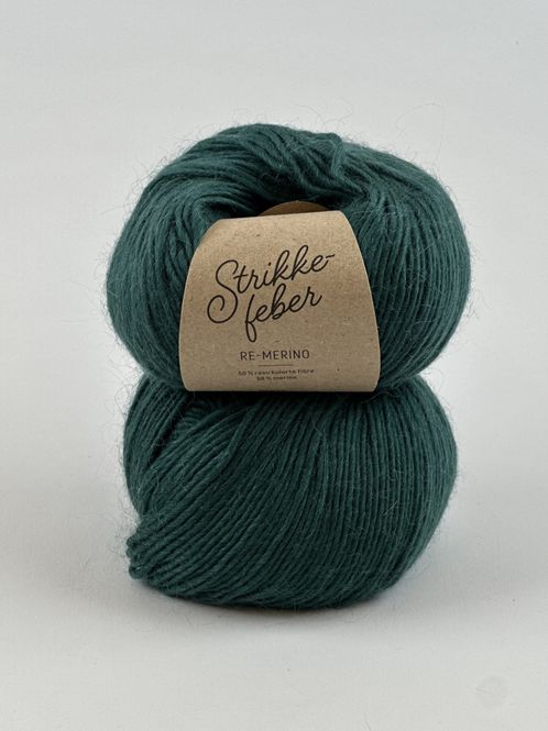 Hovedbilde Re-merino - Flaskegrønn RM541