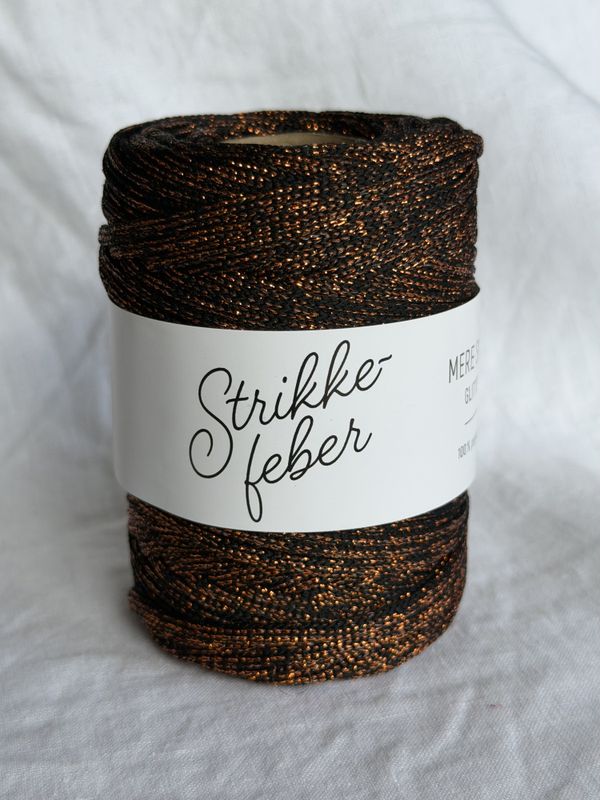 Mere Snor Glitter - #14 - Sort og Bronse