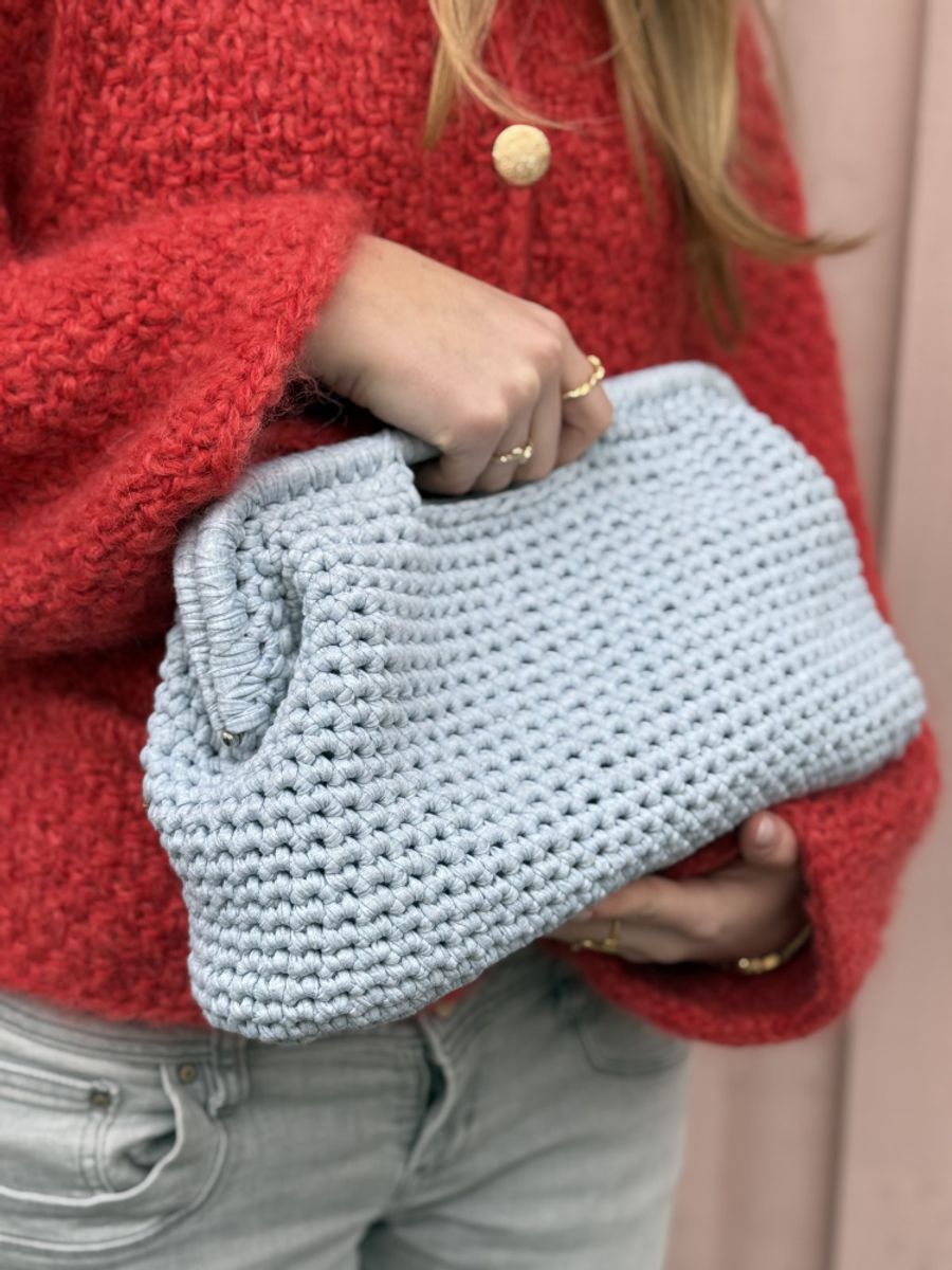 Clutch with handles - 2 sizes