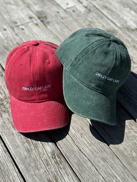 Hovedbilde Caps - Crazy Cat Lady - Grønn